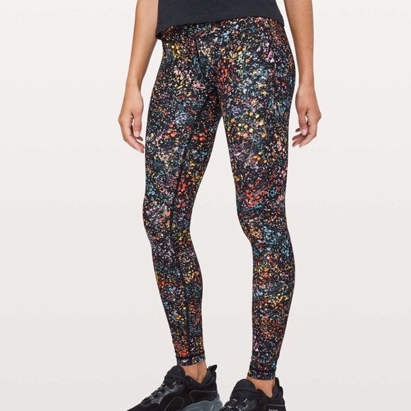 Lululemon Wunder Under High Rise 28" Flowerescent Leggings 4 - Picture 1 of 7